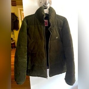 Levi’s Puffer Corduroy Jacket Bomber Size Small S